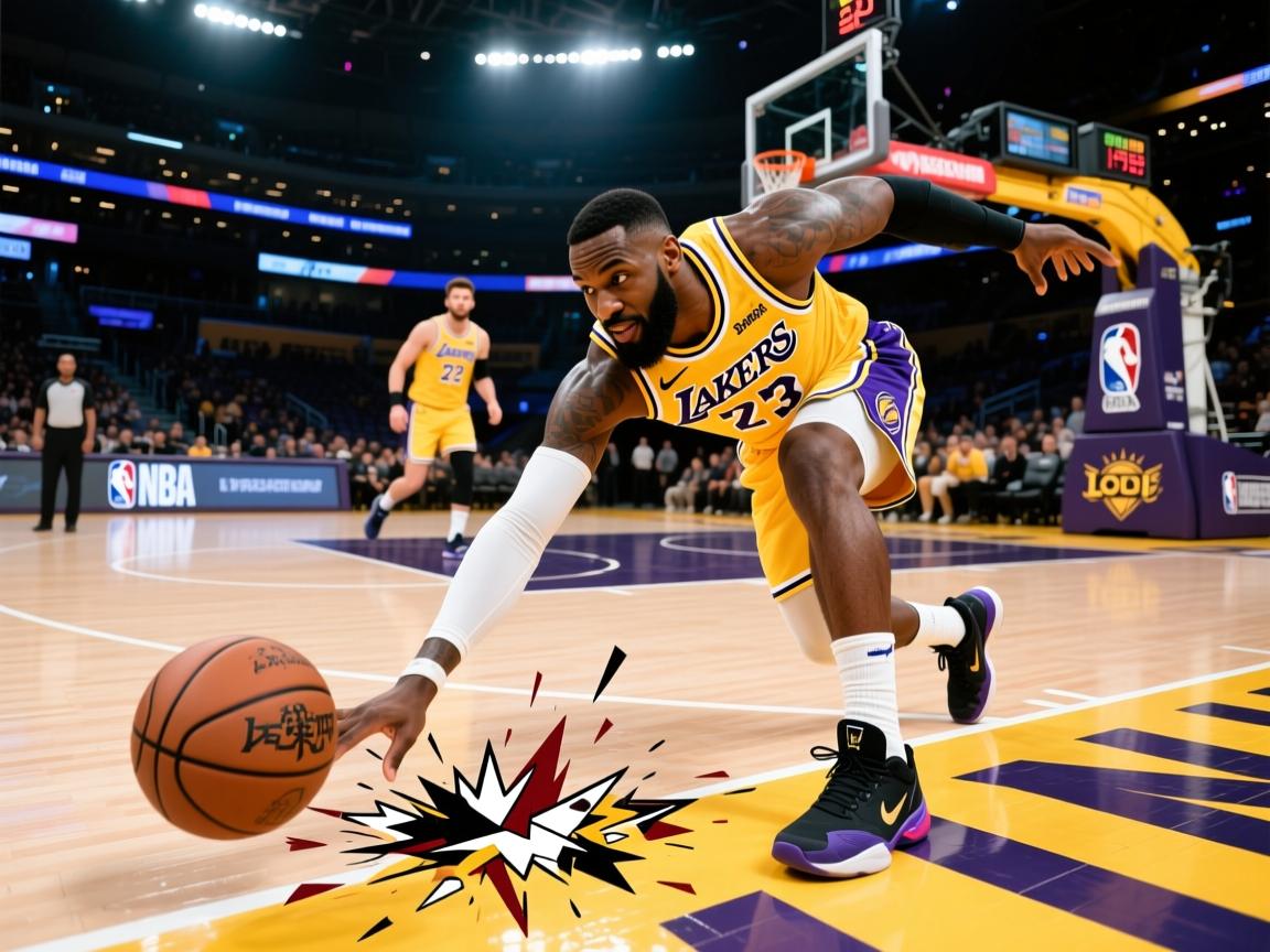 实边锋抢到些东西,失误成湖人隐形伊始