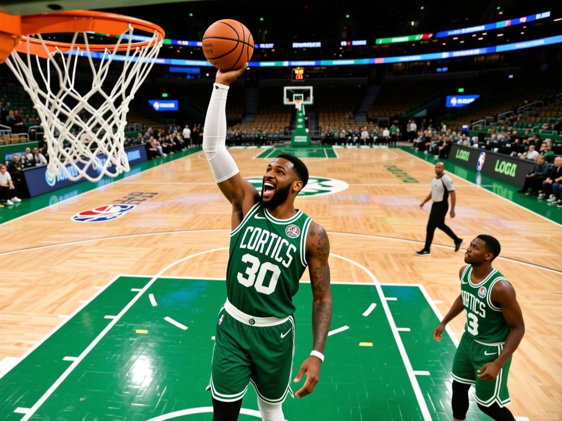 篮网胜凯尔特人,特雷杨独得30分